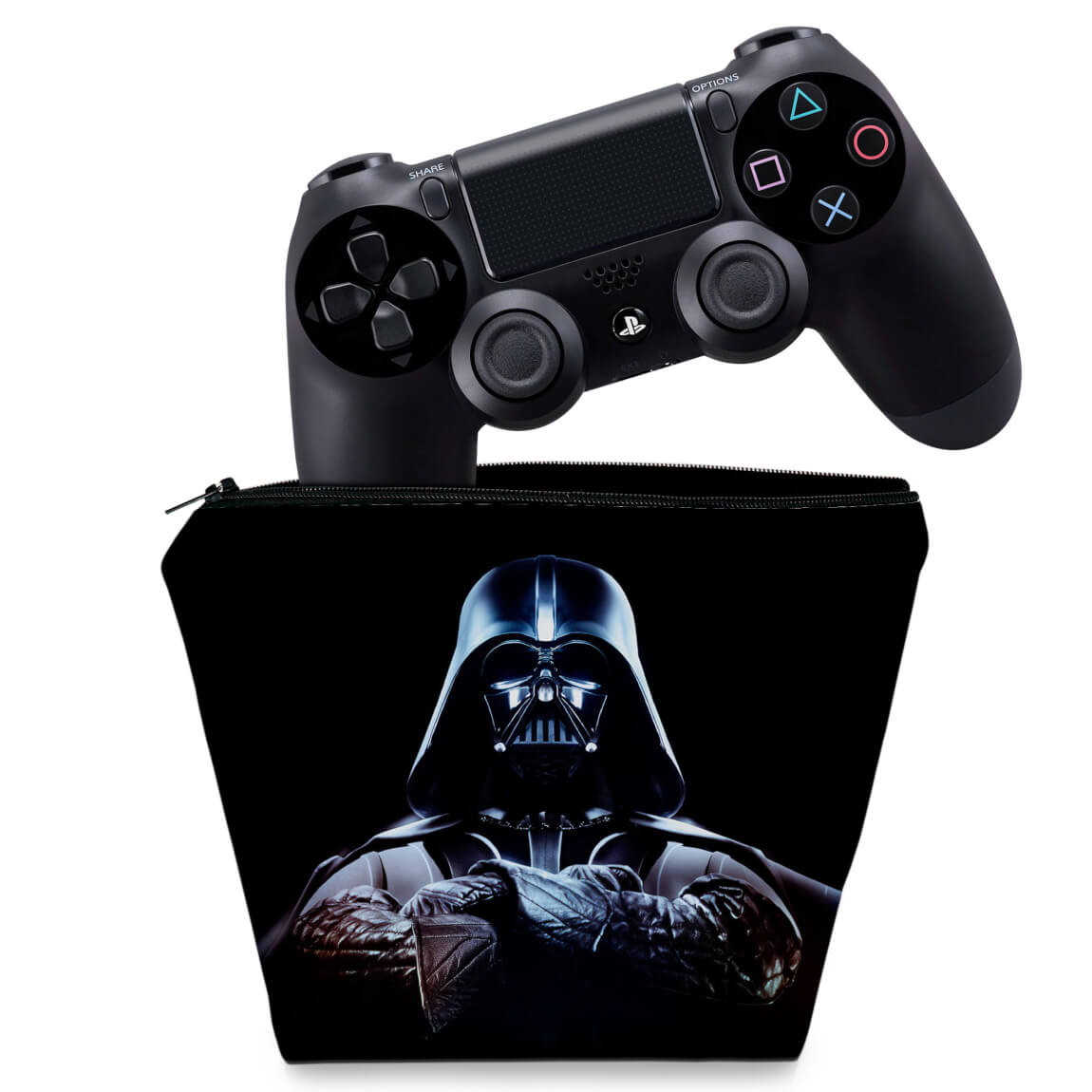 Capa PS4 Controle Case - Star Wars - Darth Vader