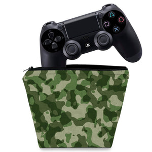 Capa Case PS4 Controle - Camuflagem Exercito - Pop Arte Skins