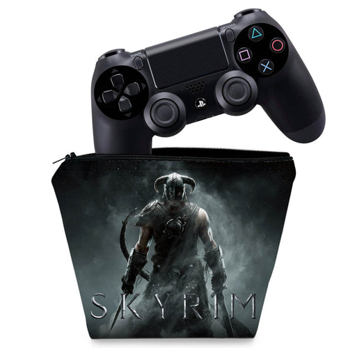 Capa Case PS4 Controle - Skyrim