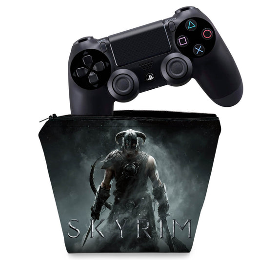 Capa PS4 Controle Case - Skyrim