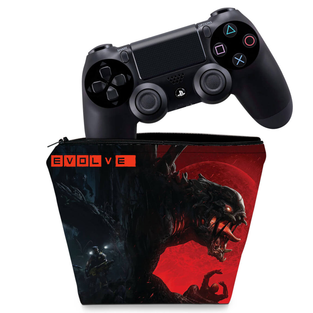 Capa Case PS4 Controle - Evolve - Pop Arte Skins