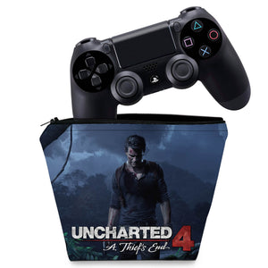 Capa Case PS4 Controle - Uncharted 4 - Pop Arte Skins