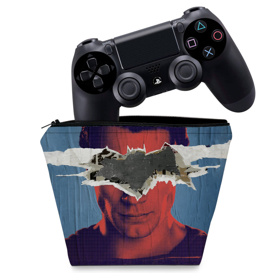 Capa Case PS4 Controle - Batman Vs Superman - Pop Arte Skins