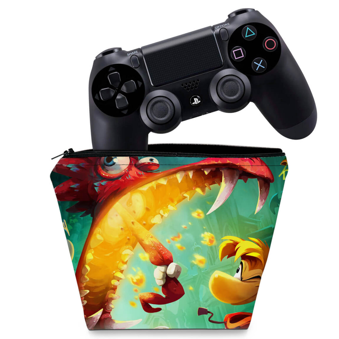 Capa Case PS4 Controle - Rayman Legends - Pop Arte Skins
