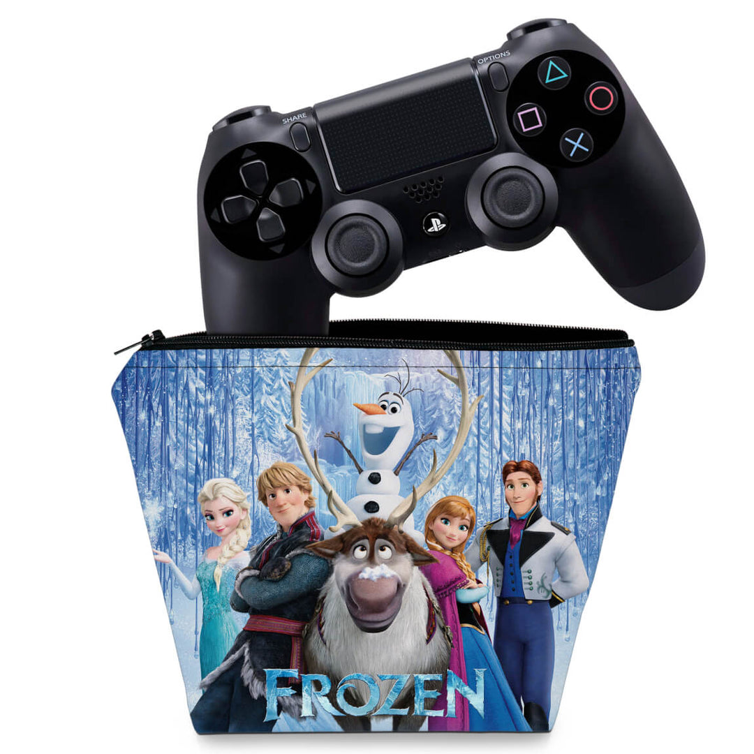 Capa Case PS4 Controle - Frozen - Pop Arte Skins