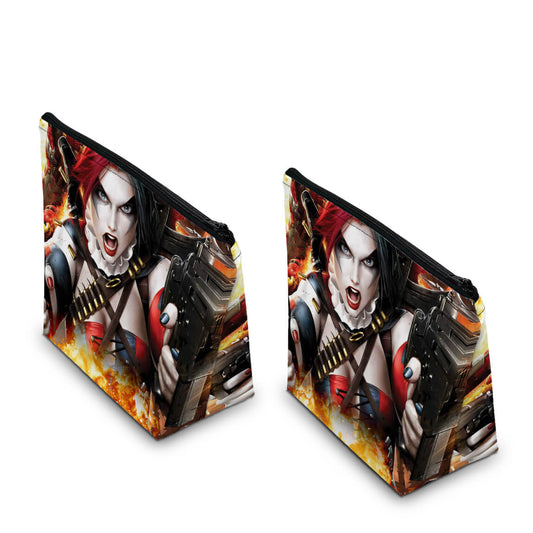 Capa PS4 Controle Case - Harley Quinn - Arlequina #B