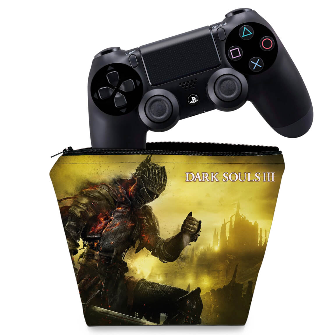 Capa PS4 Controle Case - Dark Souls 3