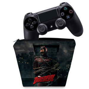 Capa Case PS4 Controle - Daredevil Demolidor - Pop Arte Skins