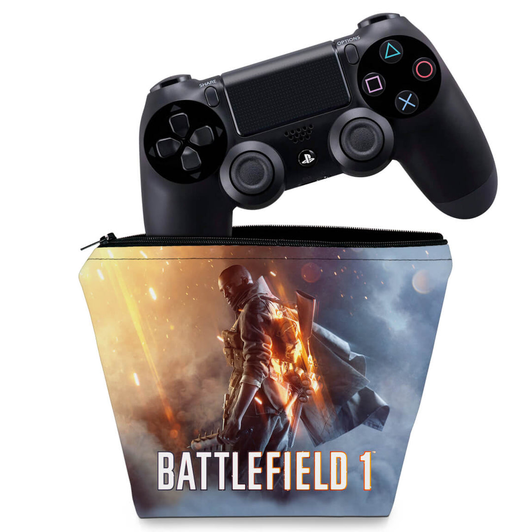 Capa Case PS4 Controle - Battlefield 1 - Pop Arte Skins