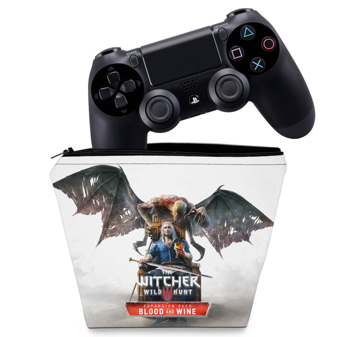Capa Case PS4 Controle - The Witcher 3: Wild Hunt - Blood And Wine - Pop Arte Skins