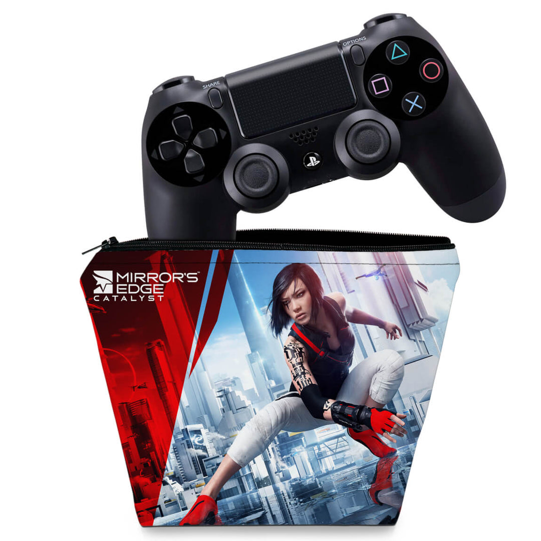 Capa Case PS4 Controle - Mirror'S Edge Catalyst - Pop Arte Skins