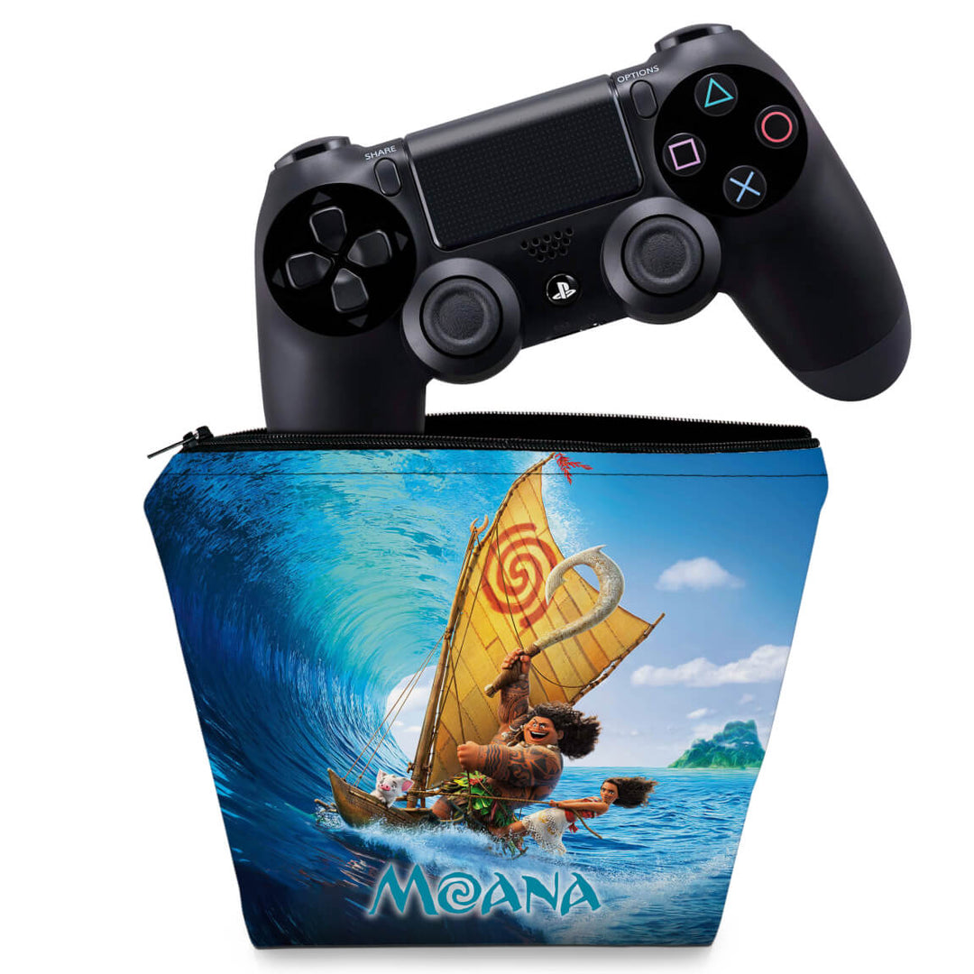 Capa Case PS4 Controle - Moana - Pop Arte Skins