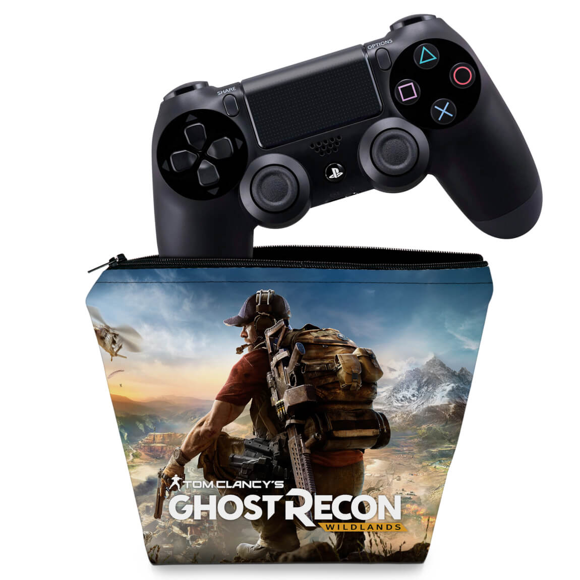 Capa Case PS4 Controle - Tom Clancy'S Ghost Recon Wildlands