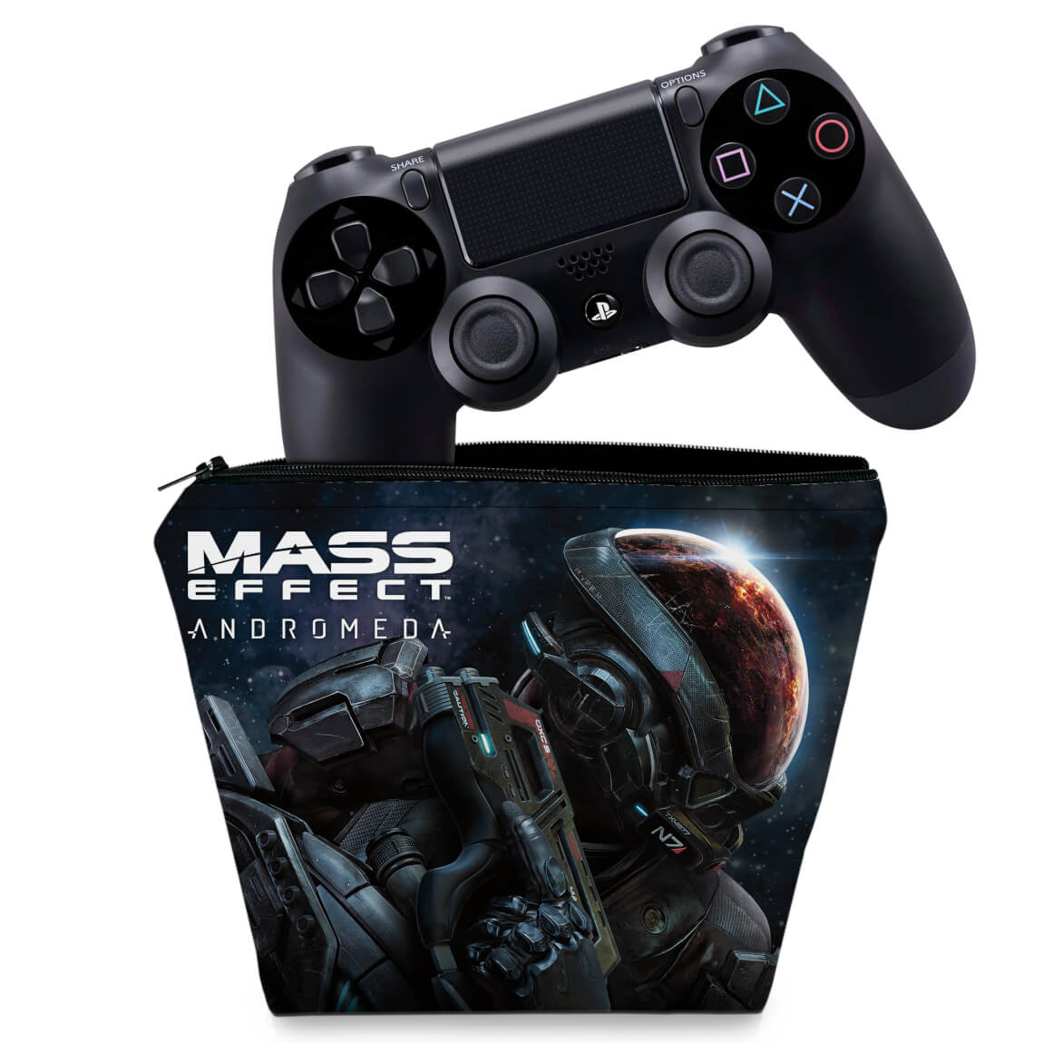 Capa Case PS4 Controle - Mass Effect: Andromeda