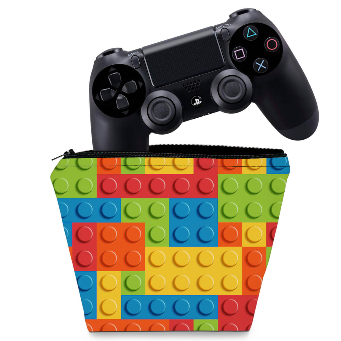 Capa Case PS4 Controle - Lego Peça