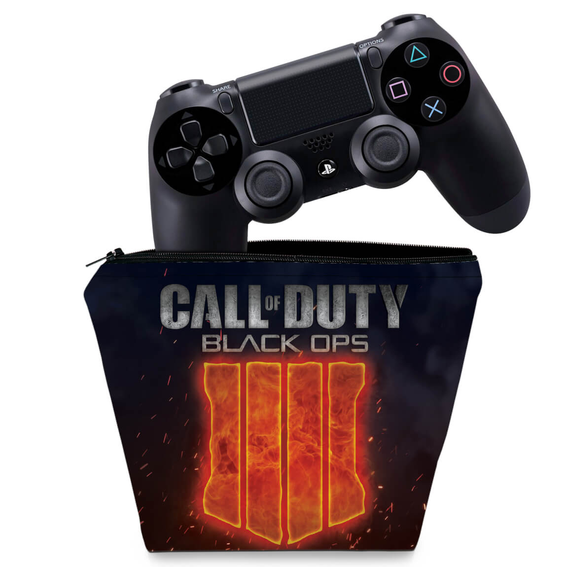 Capa Case PS4 Controle - Call Of Duty Black Ops 4