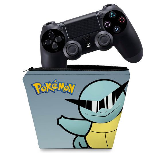 Capa PS4 Controle Case - Pokemon Squirtle