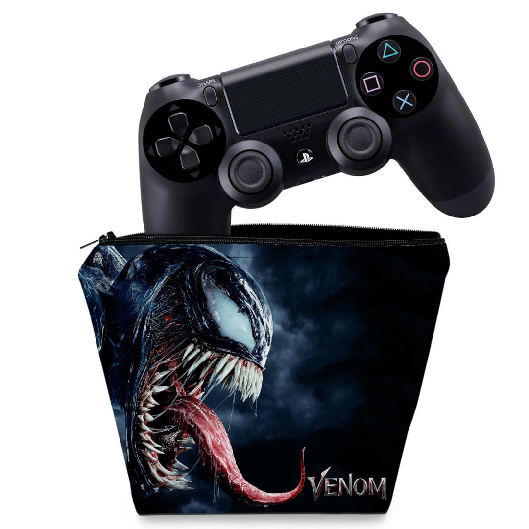 Capa Case PS4 Controle - Venom - Pop Arte Skins