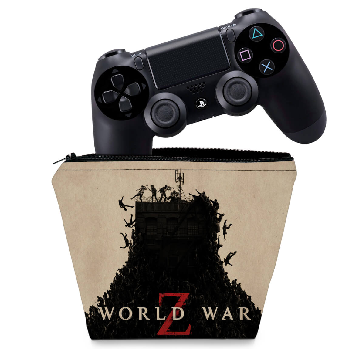 Capa PS4 Controle Case - World War Z