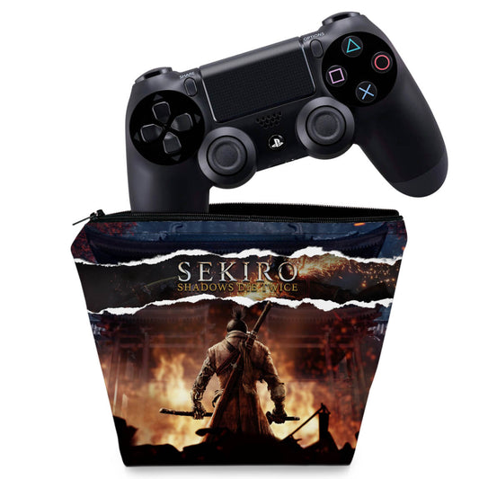 Capa PS4 Controle Case - Sekiro