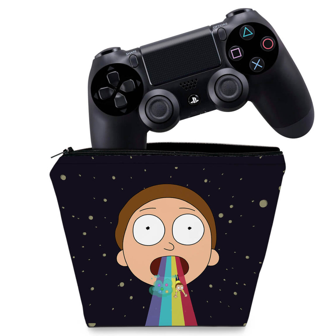 Capa Case PS4 Controle - Morty Rick And Morty - Pop Arte Skins