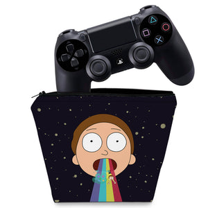 Capa Case PS4 Controle - Morty Rick And Morty - Pop Arte Skins