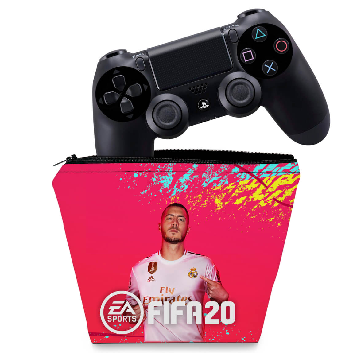 Capa PS4 Controle Case - Fifa 20