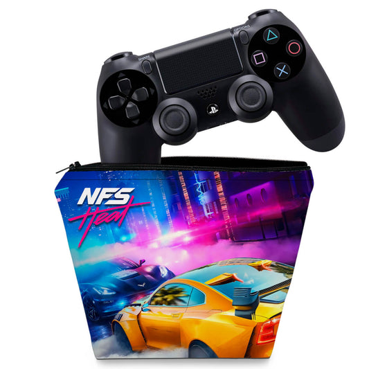 Capa PS4 Controle Case - Need For Speed Heat