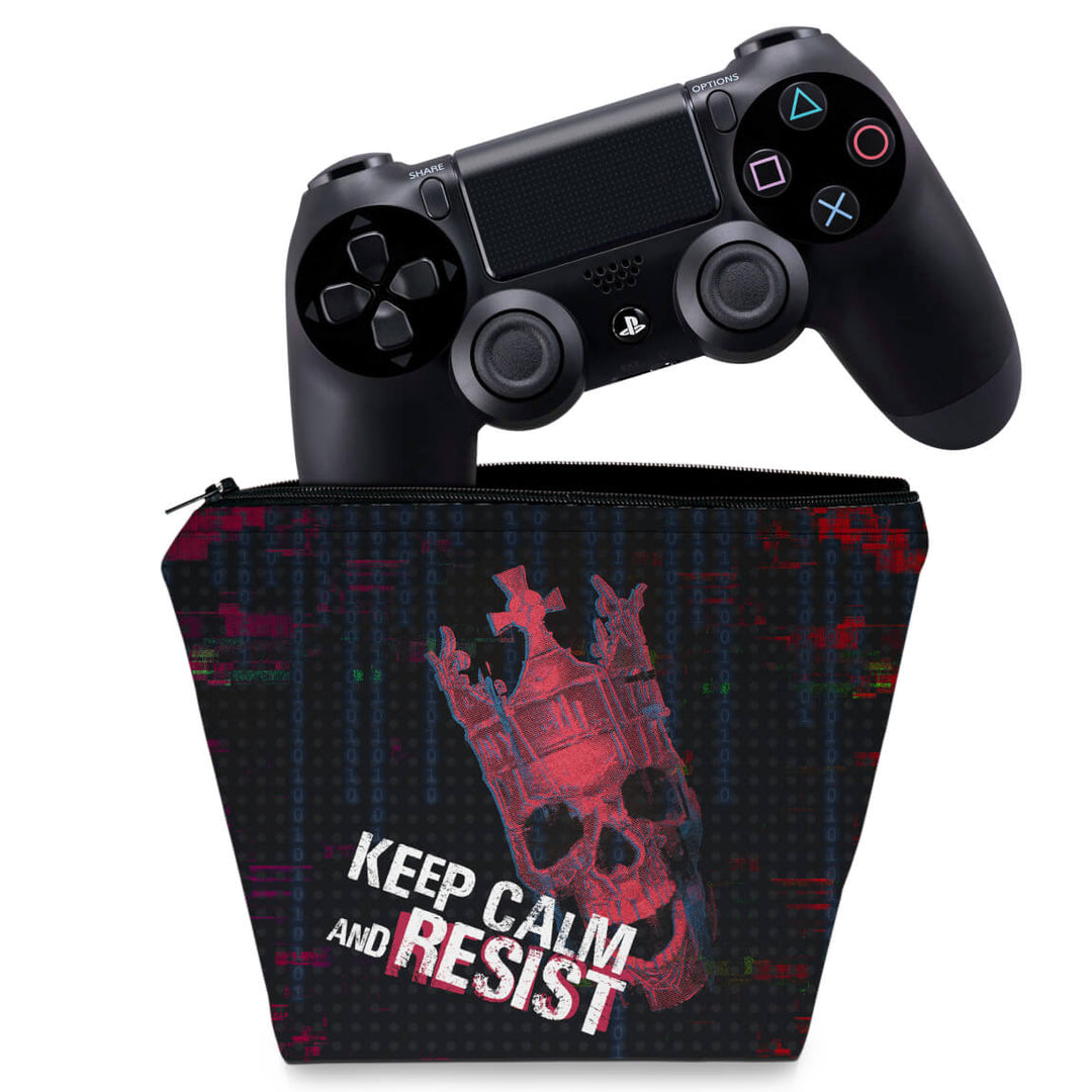 Capa Case PS4 Controle - Watch Dogs Legion - Pop Arte Skins