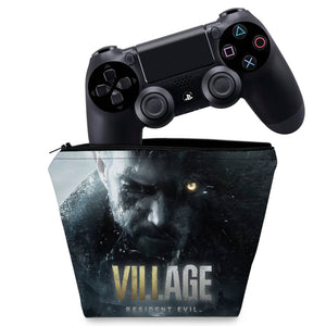 Capa Case PS4 Controle - Resident Evil Village - Pop Arte Skins