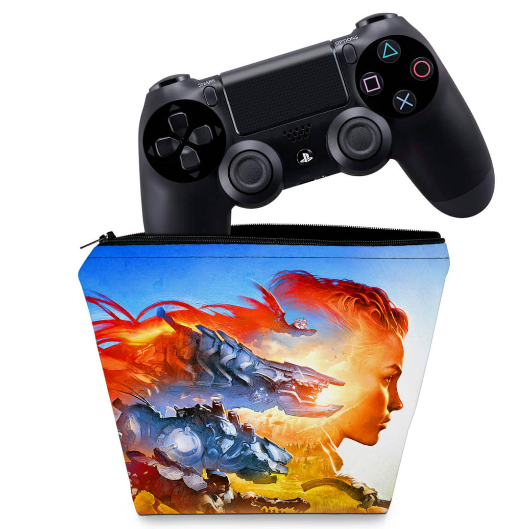 Capa Case PS4 Controle - Horizon Forbidden West - Pop Arte Skins