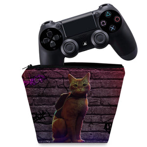 Capa Case PS4 Controle - Stray - Pop Arte Skins