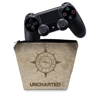 Capa Case PS4 Controle - Uncharted - Pop Arte Skins