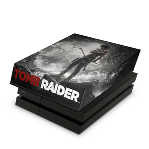 Capa Anti Poeira PS4 Fat - Tomb Raider - Pop Arte Skins