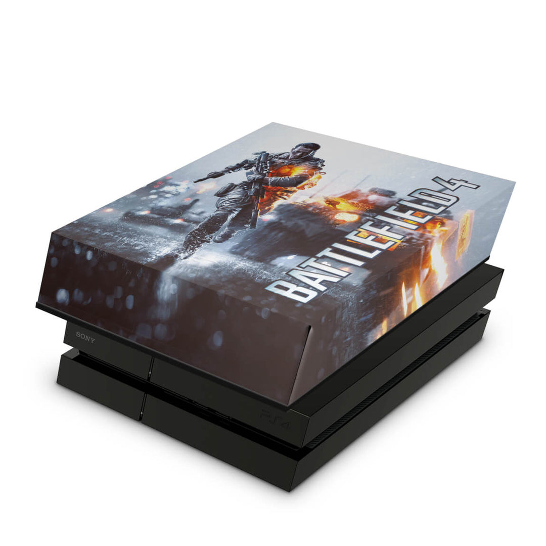Capa Anti Poeira PS4 Fat - Battlefield 4 - Pop Arte Skins
