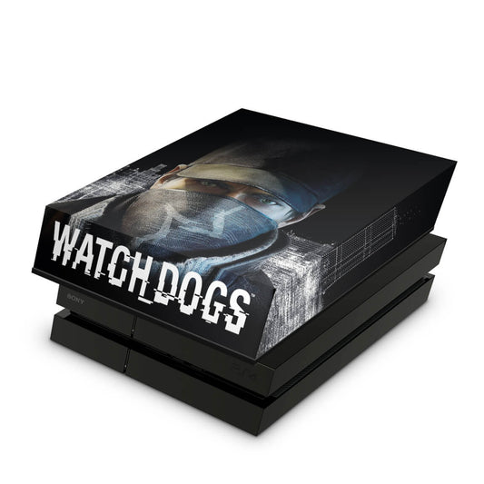 Capa Anti Poeira PS4 Fat - Watch Dogs
