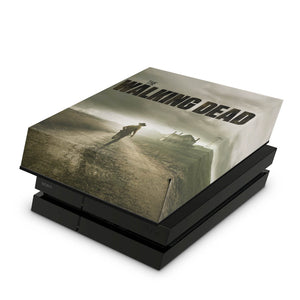 Capa Anti Poeira PS4 Fat - The Walking Dead - Pop Arte Skins