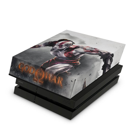 Capa Anti Poeira PS4 Fat - God Of War #A