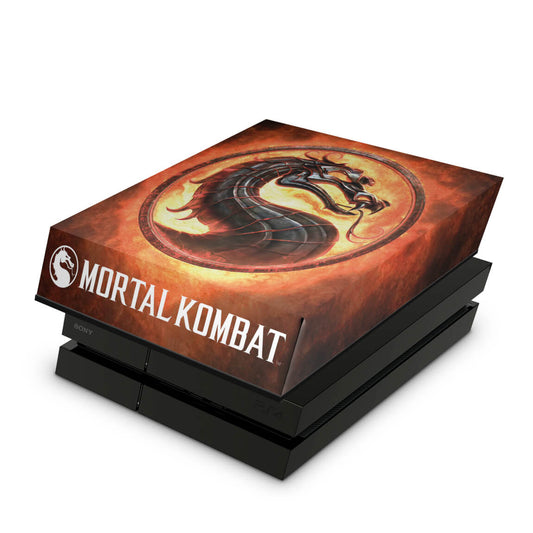 Capa Anti Poeira PS4 Fat - Mortal Kombat