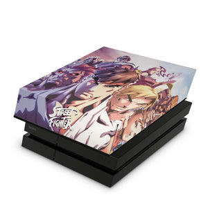 Capa Anti Poeira PS4 Fat - Street Fighter - Pop Arte Skins