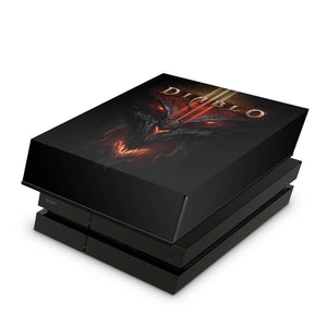 Capa Anti Poeira PS4 Fat - Diablo - Pop Arte Skins