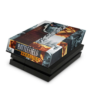 Capa Anti Poeira PS4 Fat - Battlefield Hardline - Pop Arte Skins