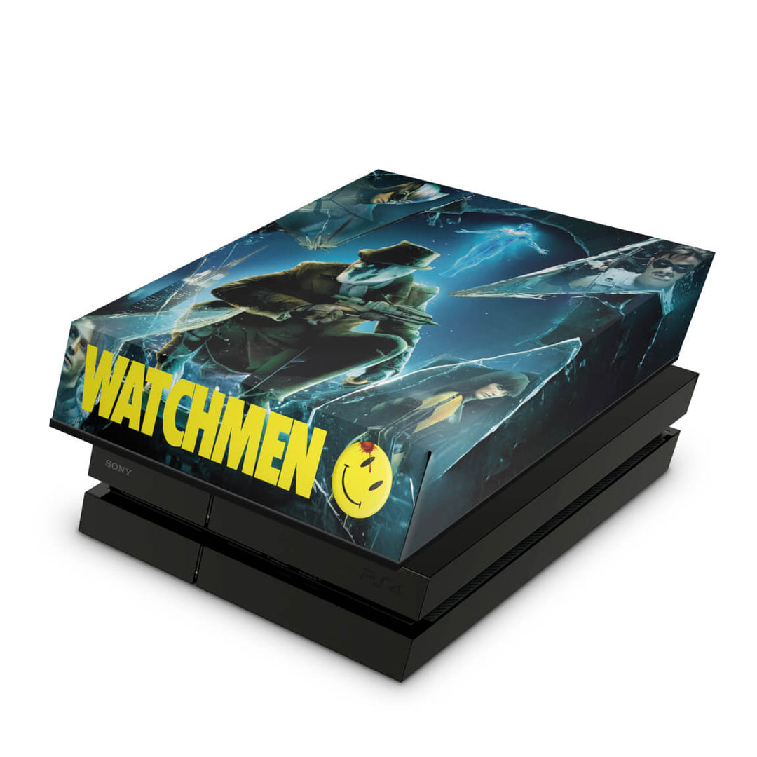 Capa Anti Poeira PS4 Fat - Watchmen - Pop Arte Skins
