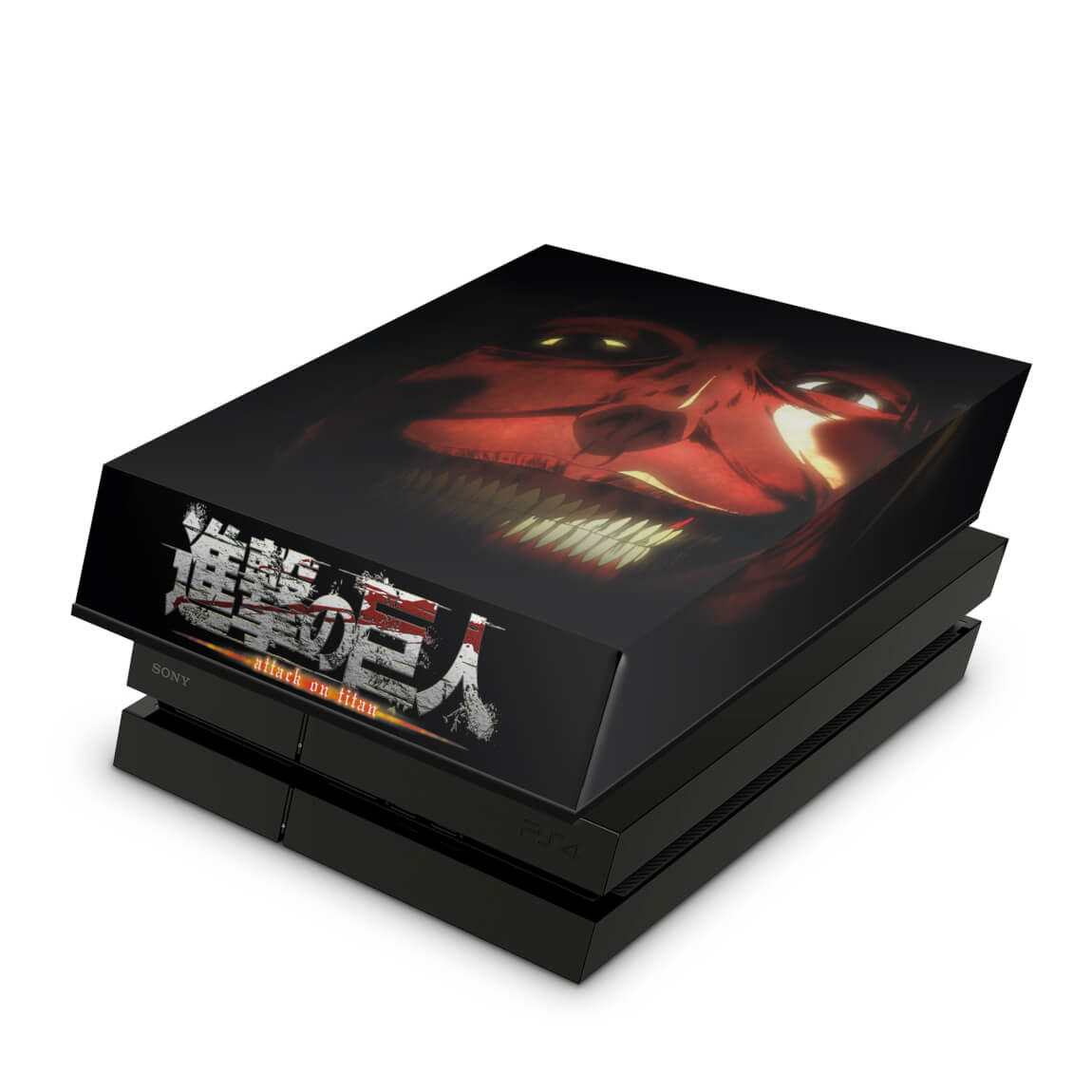 Capa Anti Poeira PS4 Fat - Attack On Titan - Shingeki No Kyojin #B