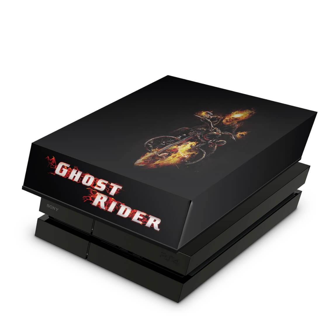 Capa Anti Poeira PS4 Fat - Ghost Rider #A