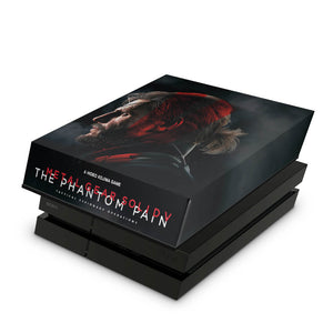 Capa Anti Poeira PS4 Fat - Metal Gear Solid 5: The Phantom Pain - Pop Arte Skins