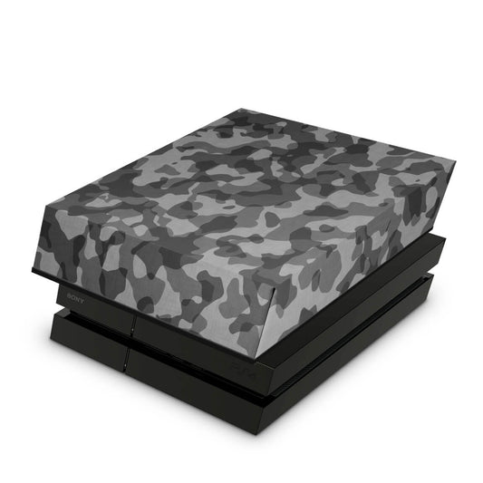 Capa Anti Poeira PS4 Fat - Camuflagem Cinza