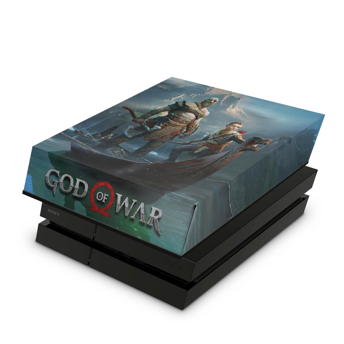 Capa Anti Poeira PS4 Fat - God Of War #B