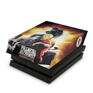 Capa Anti Poeira PS4 Fat - Fullmetal Alchemist: Brotherhood - Pop Arte Skins