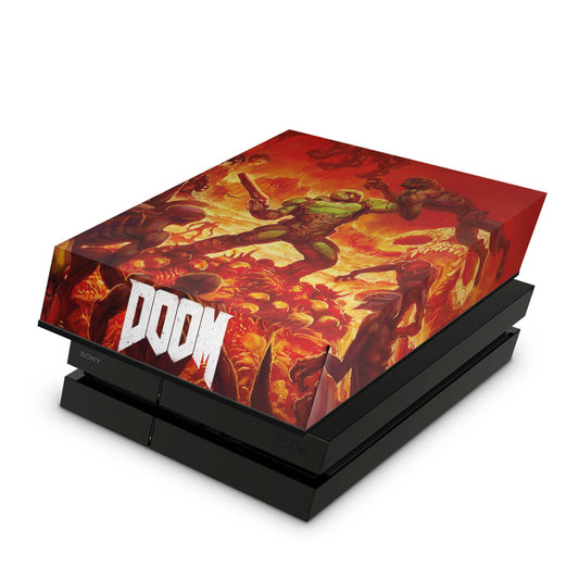 Capa Anti Poeira PS4 Fat - Doom
